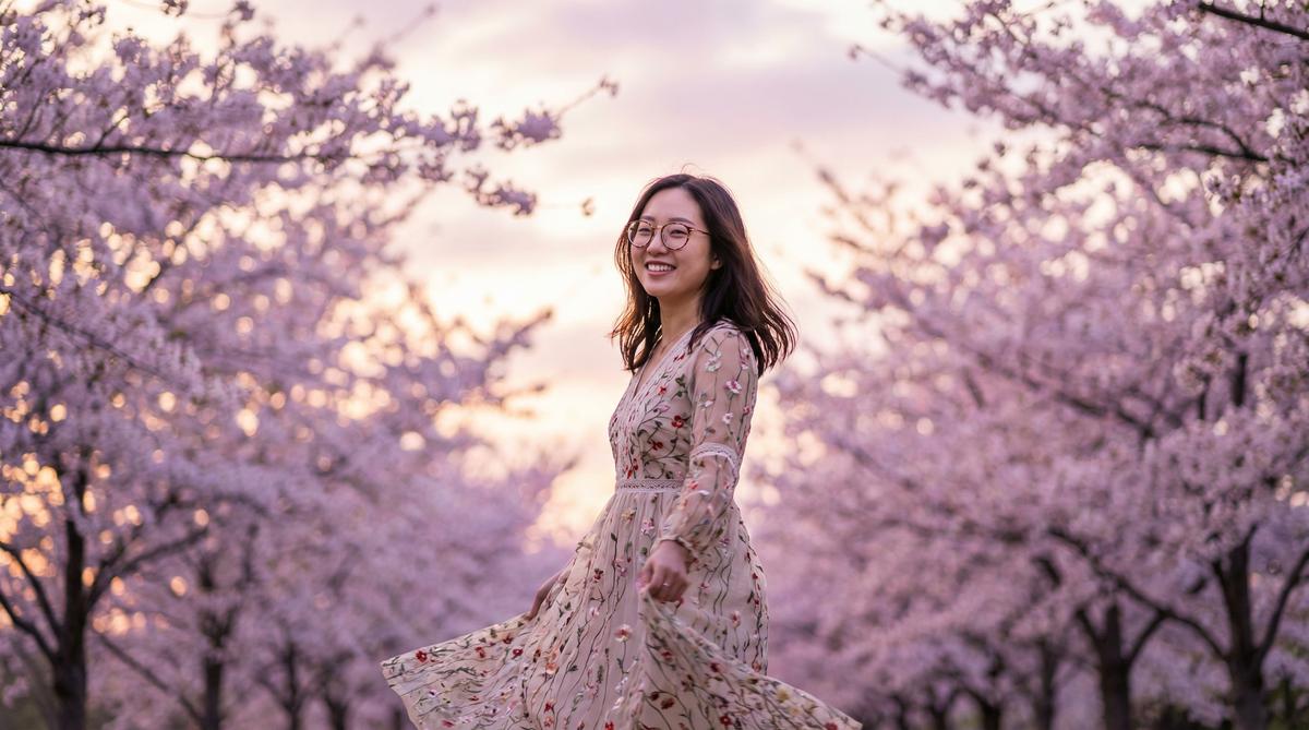 蘑菇视频樱花季外景拍摄花絮